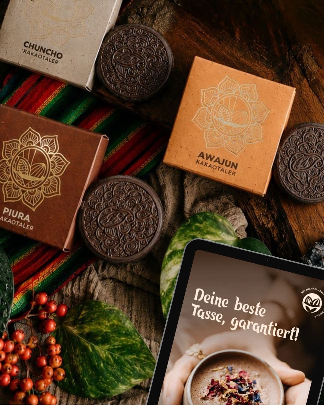 Kakao Mischa Probierpaket mit E-Book